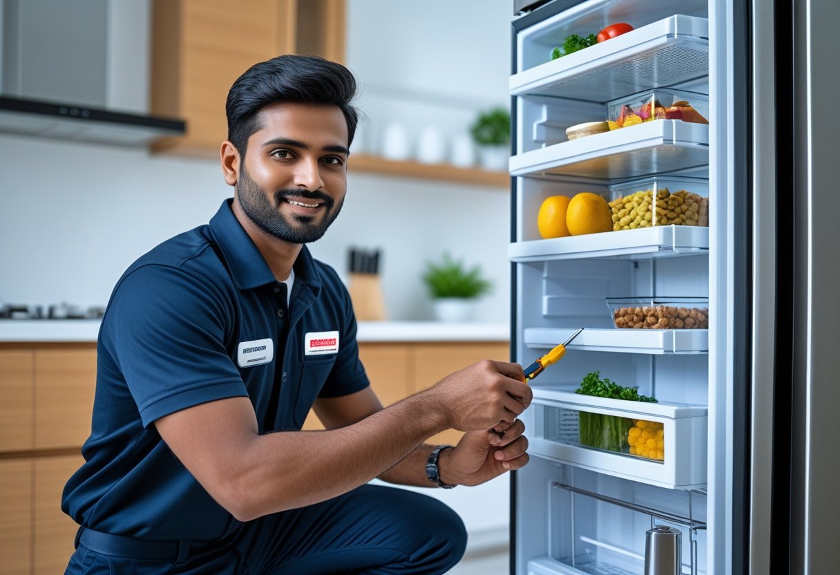 Expert Handyman for refrigerator repairWe are handyman for home fixes