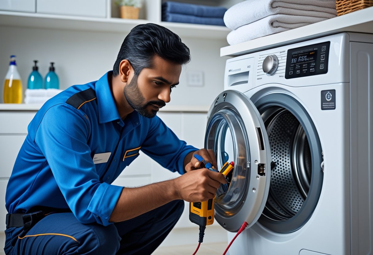 Quick washing machine repairWashing machine experts at your door